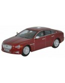 OXFORD DIECAST 1/76 DIE-CAST MODEL - 76XJ003 - JAGUAR XJ SALOON - CARNELIAN RED