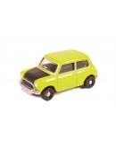 OXFORD DIECAST 1/76 DIE-CAST MODEL - 76MN005S - MORRIS MINI MK I - LIME GREEN