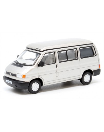 OXFORD DIECAST 1/76 DIE-CAST MODEL - 76T4005 Volkswagen T4 Westfalia Camper - Silver Grey