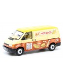 OXFORD DIECAST 1/76 DIE-CAST MODEL - 76T4007 Volkswagen T4 Westfalia Camper - Bob's Hot Dogs