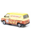 OXFORD DIECAST 1/76 DIE-CAST MODEL - 76T4007 Volkswagen T4 Westfalia Camper - Bob's Hot Dogs