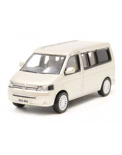 OXFORD DIECAST 1/76 DIE-CAST MODEL - 76T5C003 - VOLKSWAGEN T5 CAMPER - SAND BEIGE