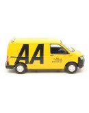 OXFORD DIECAST 1/76 DIE-CAST MODEL - 76T5V005 Volkwagen T5 Van - AA Roadside Assistance Yellow