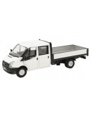 OXFORD DIECAST 1/76 DIE-CAST MODEL - 76TPU005 - Ford Transit Dropside Truck - White