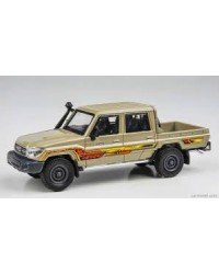 PARAGON MODELS 64 PARA 1/64 SCALE DIE-CAST MODEL CAR PA-55685 LHD - 2014 TOYOTA LAND CRUISER LC 79 SANDY TAUPE- PA55685
