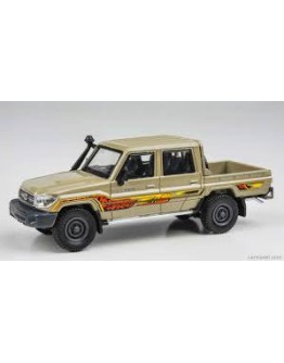 PARAGON MODELS 64 PARA 1/64 SCALE DIE-CAST MODEL CAR PA-55685 LHD - 2014 TOYOTA LAND CRUISER LC 79 SANDY TAUPE- PA55685
