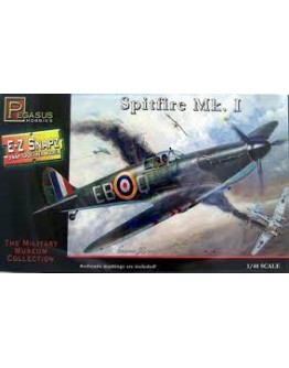 PEGASUS PLASTIC MODEL KIT - EZ SNAPZ - 1/48 SPITFIRE MK 1 PEG8410