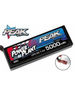 PEAK RACING BATTERY 00545 LIPO 2S 7.4V 5000MaH 45C PEK00545