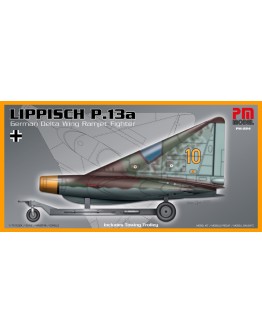 PM MODEL 1/72 SCALE MODEL KIT - PM-224 - Lippisch P.13a (German Delta Wing Ramjet Fighter) 
