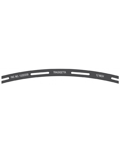 PECO N GAUGE TRACKSETTA - NT12 - 12" Radius Template - TRNT12