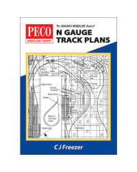 PECO MODELLERS LIBRARY - PN4 - THE RAILWAY MODELLER BOOK OF N GUAGE TRACK PLANS