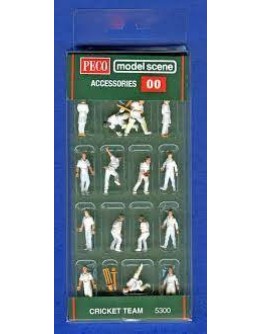 MODELSCENE PLASTIC KITS - OO/HO SCALE - MS5300 CRICKET TEAM MS5300