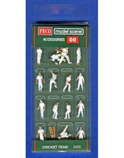 MODELSCENE PLASTIC KITS - OO/HO SCALE - MS5300 CRICKET TEAM MS5300