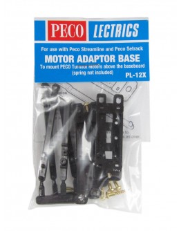 PECO TRACK ACCESSORIES PL-12X Motor Adaptor Bases (2)