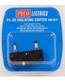 PECO TRACK ACCESSORIES PL-20 ISOLATING SWITCH