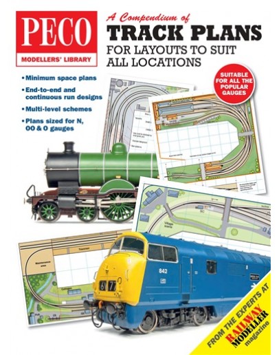 PECO MODELLERS LIBRARY - PM202 - A COMPENDIUM OF TRACK PLANS FOR LAYOUTS TO SUIT ALL LOCATIONS