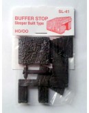 PECO OO/HO GAUGE ACCESSORIES - SLEEPER BUILT BUFFER STOPS - PESL41