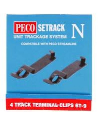 PECO N GAUGE POWER CLIPS ST09 PEST09