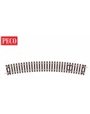 PECO OO/HO CODE 100 SETRACK  ST-2030 No 3 RADIUS STANDARD CURVES - PACK OF 8 