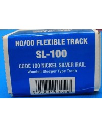 PECO OO/HO CODE 100 TRACK - SL100 FLEXITRACK [ Box of 25 lengths] CODE 100