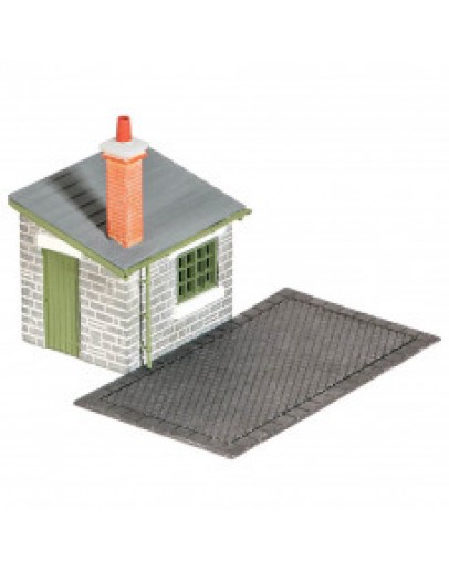 RATIO PLASTIC MODELS - OO/HO SCALE BUILDING KIT - RT524 - Weigh Bridge & Hut