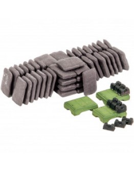 RATIO PLASTIC MODELS - OO/HO SCALE BUILDING KIT - RT526 - Coal Sacks (48)
