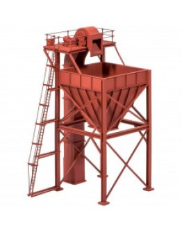 RATIO PLASTIC MODELS - OO/HO SCALE BUILDING KIT - RT547 - Coaling Tower 
