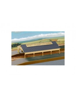 RATIO PLASTIC MODELS - N SCALE BUILDING KIT - RT207 GWR Train Shed