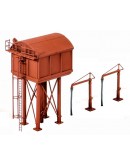 RATIO PLASTIC MODELS - N SCALE BUILDING KIT - RT215 Water Tower