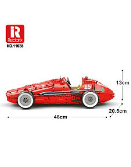 REO BRICKS  REO11038 RETRO FORMULA 1 RACECAR - REO11038