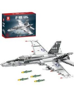 REO BRICKS  REO33022 F-18 HORNET STRIKE FIGHTER REO33022