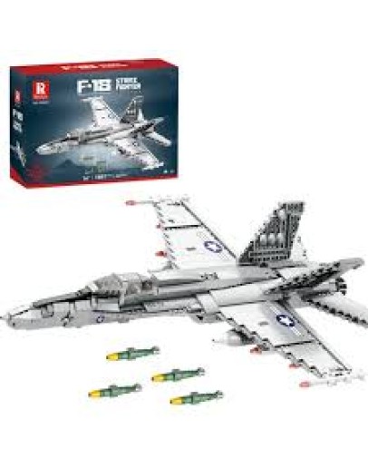 REO BRICKS  REO33022 F-18 HORNET STRIKE FIGHTER REO33022