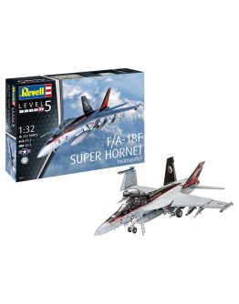 REVELL 1/32 SCALE PLASTIC MODEL AIRCRAFT KIT - 03847 - F/A-18F Super Hornet (RAAF Markings included)