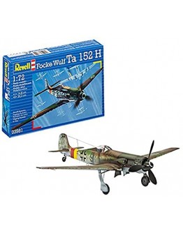 REVELL 1/72 SCALE PLASTIC MODEL AIRCRAFT KIT - 03981 - FOCKE WULF TA152 H RE03981