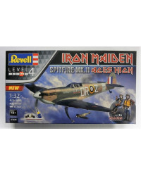 REVELL 1/32 SCALE PLASTIC MODEL AIRCRAFT STARTER SET - 05688 - IRON MAIDEN SUPERMARINE SPITFIRE Mk.II ACES HIGH RE05688