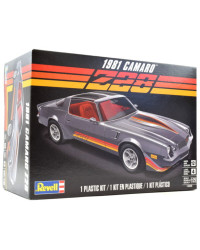REVELL 1/25 SCALE PLASTIC MODEL CAR KIT -14526 1981 CHEVROLET CAMARO Z28 RE14526