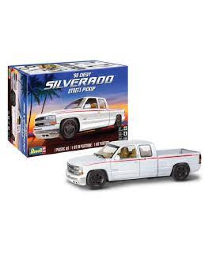 REVELL 1/25 SCALE PLASTIC MODEL CAR KIT -14538 - CHEV SILVER UTE RE14538