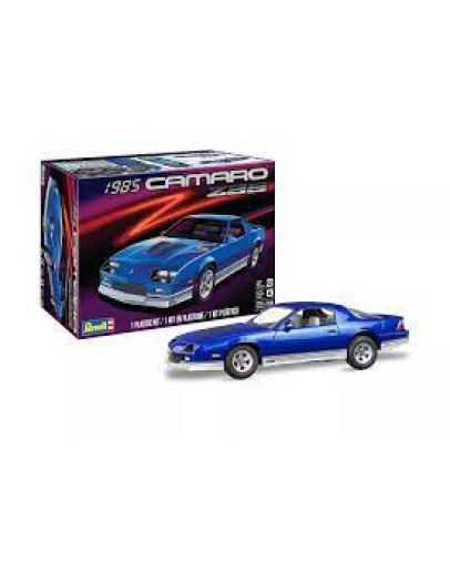 REVELL 1/25 SCALE PLASTIC MODEL CAR KIT - 14540 85 CAMARO Z28 RE14540