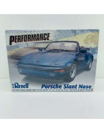 REVELL 1/24 SCALE PLASTIC MODEL CAR KIT - 85-2070 - PORSCHE SLANT NOSE RE852070