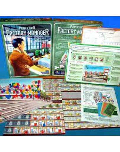 RIO GRAND GAMES - RIO402 - POWER GRID FACTORY MANAGER RIO402