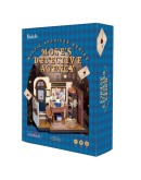 ROBOTIME DIY MINI WOODEN HOUSE KIT - DG157 - MYSTIC ARCHIVE SERIES - MOSE'S DETECTIVE AGENCY