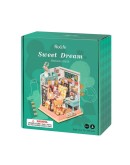 ROBOTIME DIY MINI WOODEN HOUSE KIT - DS016 - SWEET DREAM - BEDROOM