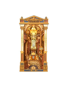 ROBOTIME ROLIFE BOOK NOOK & WONDERLAND CRAFT KIT - TGB16 - LIBRARY OF WONDERS 