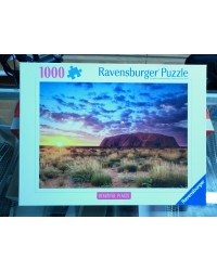 RAVENSBURGER 1000PC JIGSAW PUZZLE - 000488 AYRES ROCK, AUSTRALIA RB000488