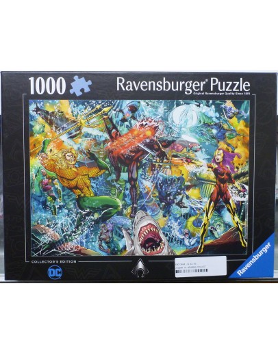 RAVENSBURGER 1000 PC JIGSAW PUZZLE - 013464 AQUAMAN - RB013464