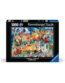 RAVENSBURGER 1000 PC JIGSAW PUZZLE - 014485 WILD CANADA - RB014485