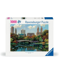 RAVENSBURGER 1000PC JIGSAW PUZZLE - 014850 NEW YORK CENTRAL PARK BOW BRIDGE - RB014850