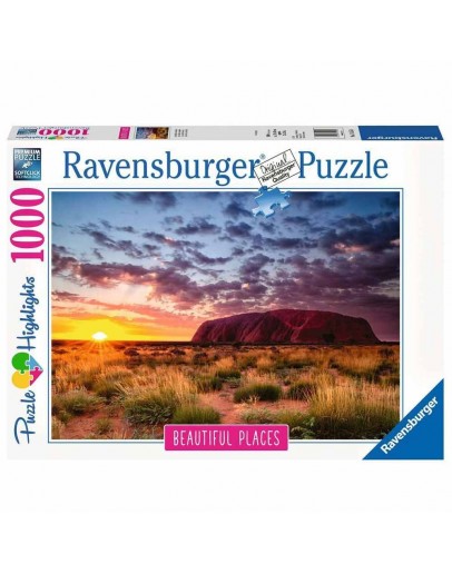 RAVENSBURGER 1000PC JIGSAW PUZZLE - 151554 - Ayers Rock, Australia 