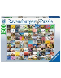 RAVENSBURGER 1500PC JIGSAW PUZZLE - 160075 - 99 Bicycles and More