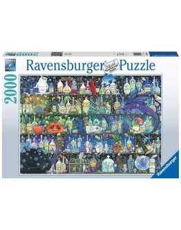 RAVENSBURGER 2000PC JIGSAW PUZZLE - 160105 - Poisons and Potions
